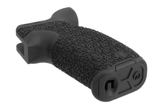 Emissary Development Full Size AR-15 Axle Grip in black has internal storage